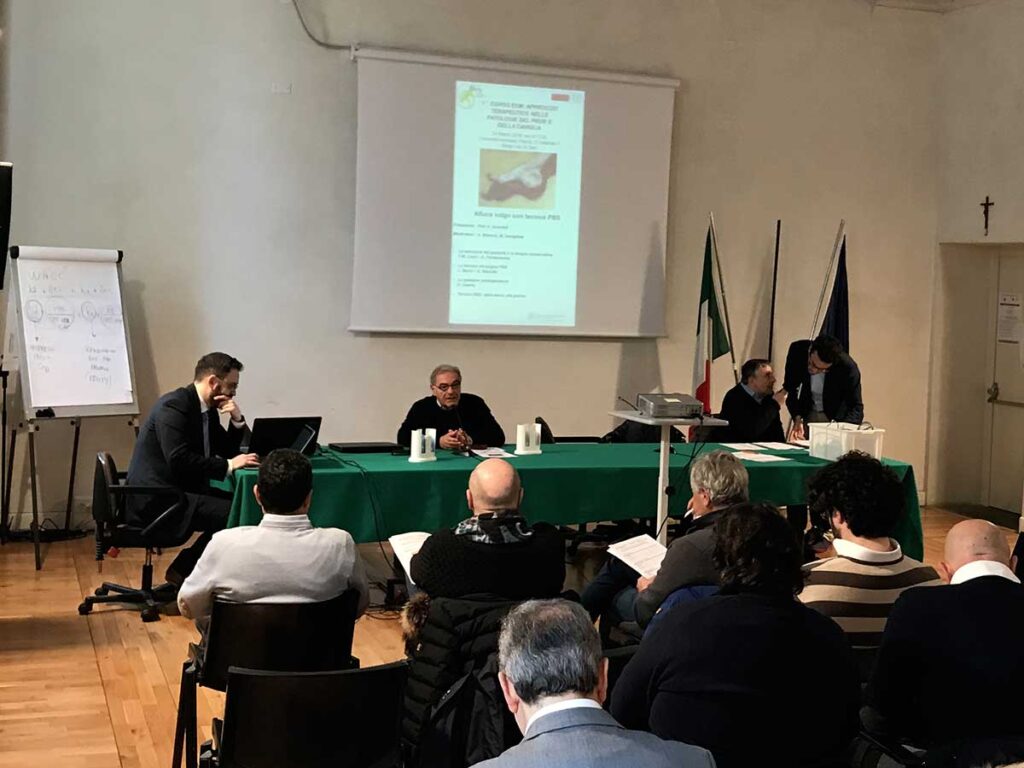 1 corso ecm 2018 approccio terapeutico patologie piede e caviglia